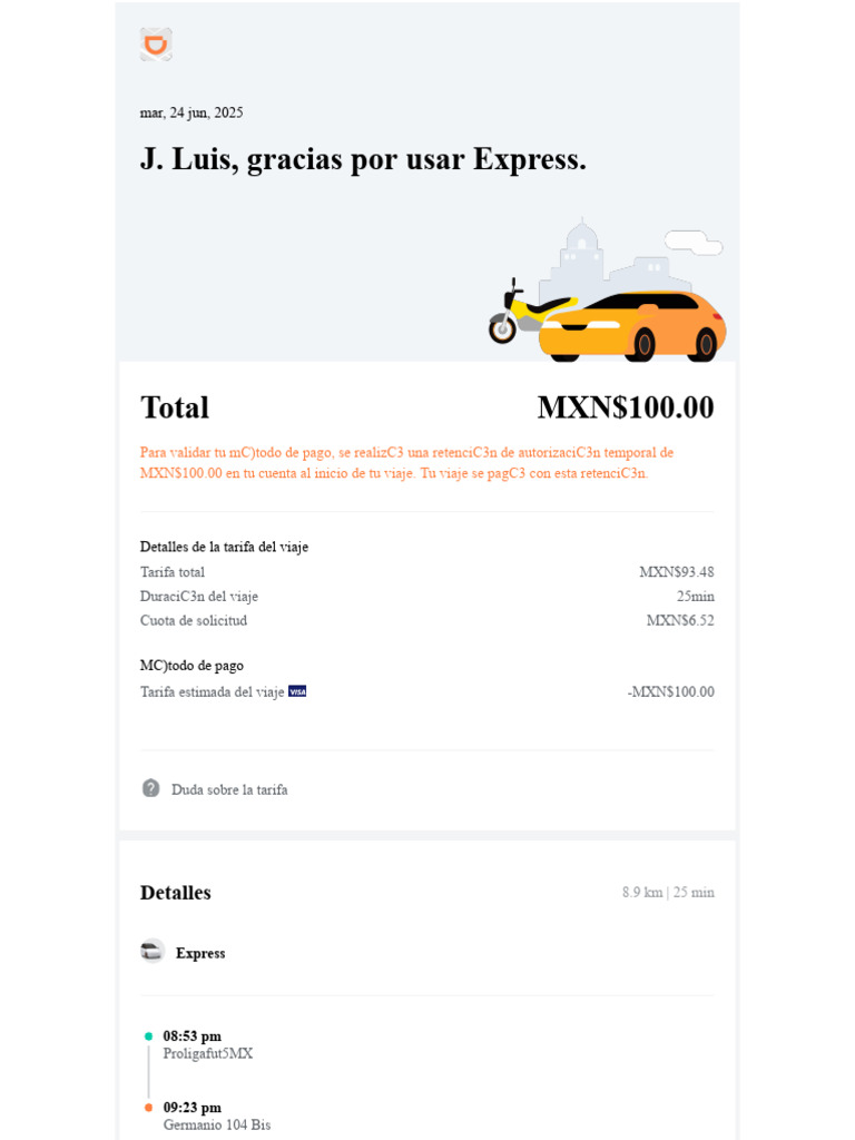 DiDi Recibo - 2.HTML | PDF