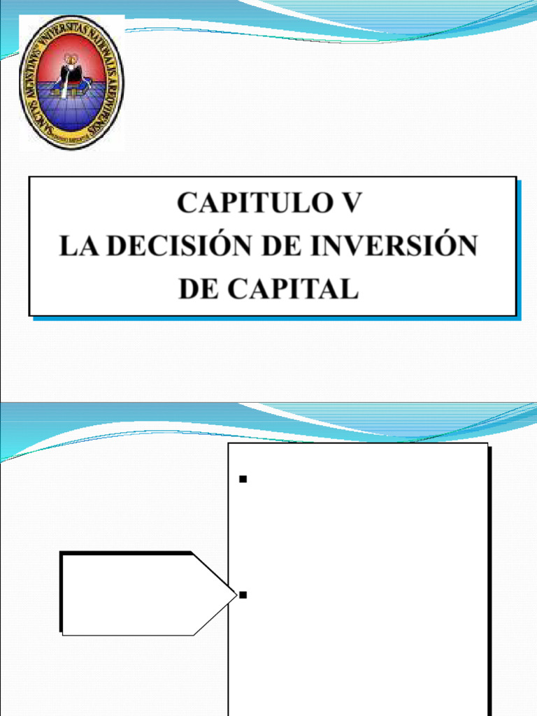 Presupuesto de Capital y Decisiones de Inversión | PDF | Presupuesto ...