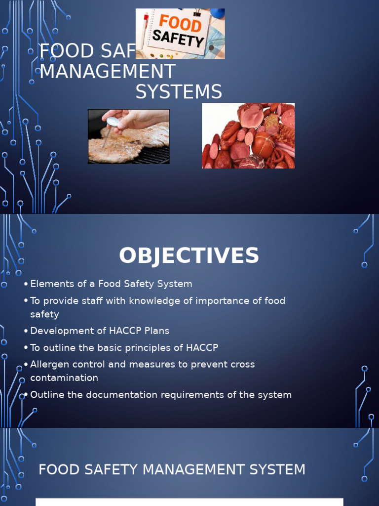 Food Safety Management System Overview | PDF | Food Safety | Calibration