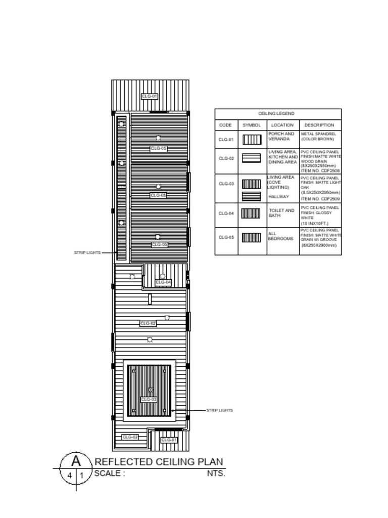 Reflected Ceiling Plan and Details | PDF | Architectural Design ...
