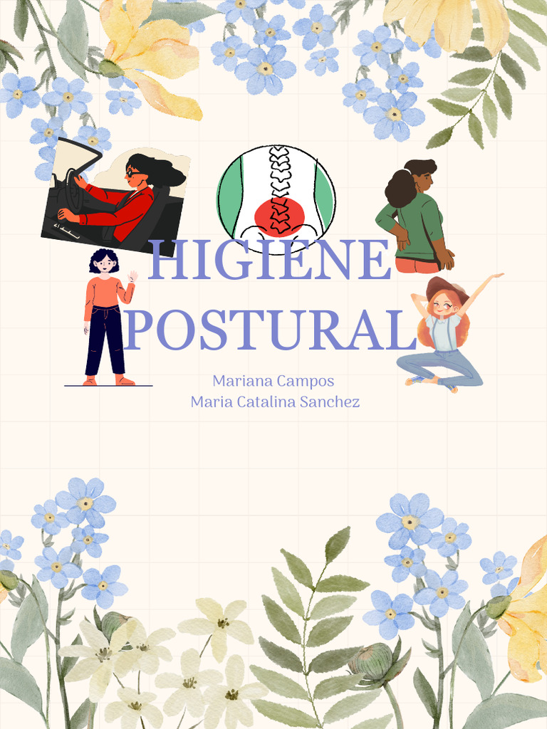 Guía de Higiene Postural y Ergonomía | PDF | Dolor lumbar | Rodilla