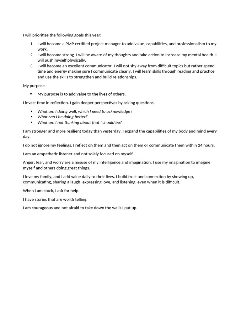 Affirmations | PDF | Psychological Concepts | Behavioural Sciences