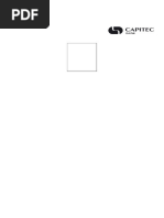 Capitec Bank Account Confirmation Letter | PDF