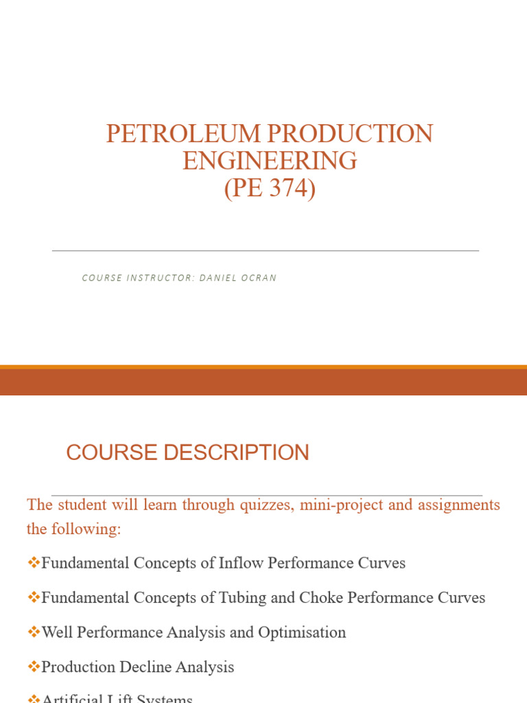 Petroleum Production Engineering Course | PDF | Fluid Dynamics | Turbulence