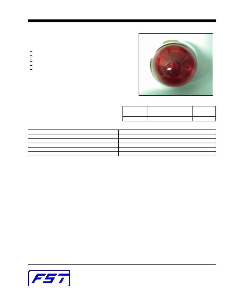 Indicator Lamp, PL r4 | PDF