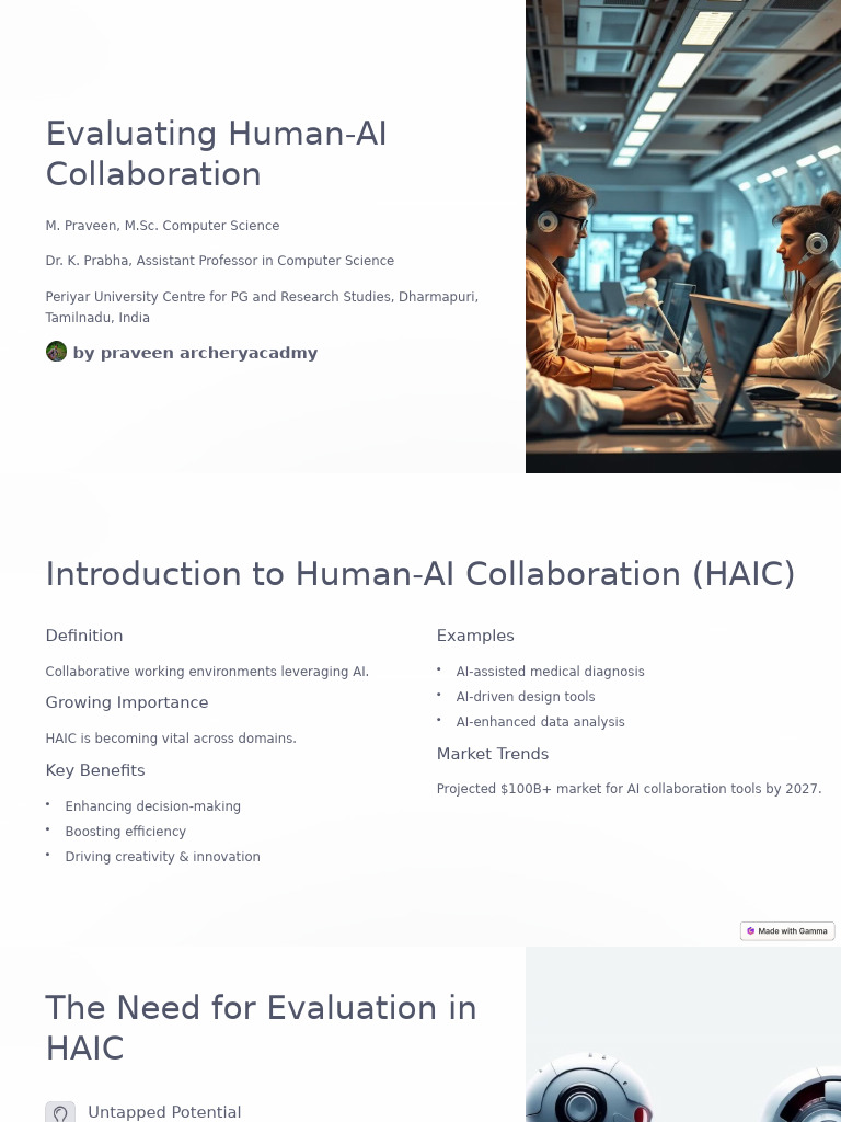 Beautiful view of Collaborative AI Monitoring And Evaluation