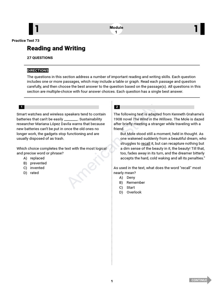 American Study Practice Test 73 Guide | PDF | Stainless Steel | Steel