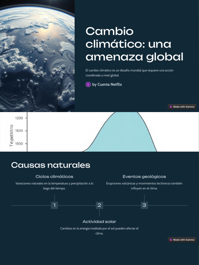 Cambio Climático: Causas e Impactos | PDF | Gases de efecto invernadero ...