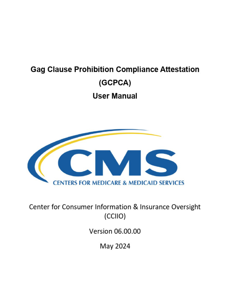 GCPCA User Manual for Compliance Attestation | PDF | Microsoft Excel ...