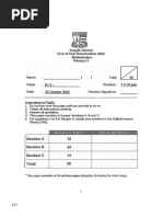 P3 Maths EOY 2024 Rulang Exam Papers | PDF