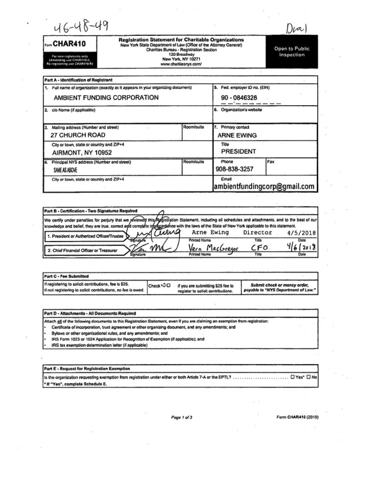 Registration Statement | PDF