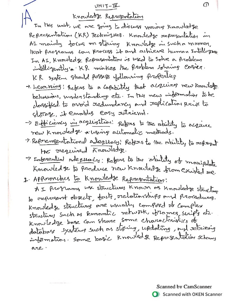 Ai Unit 4 | PDF