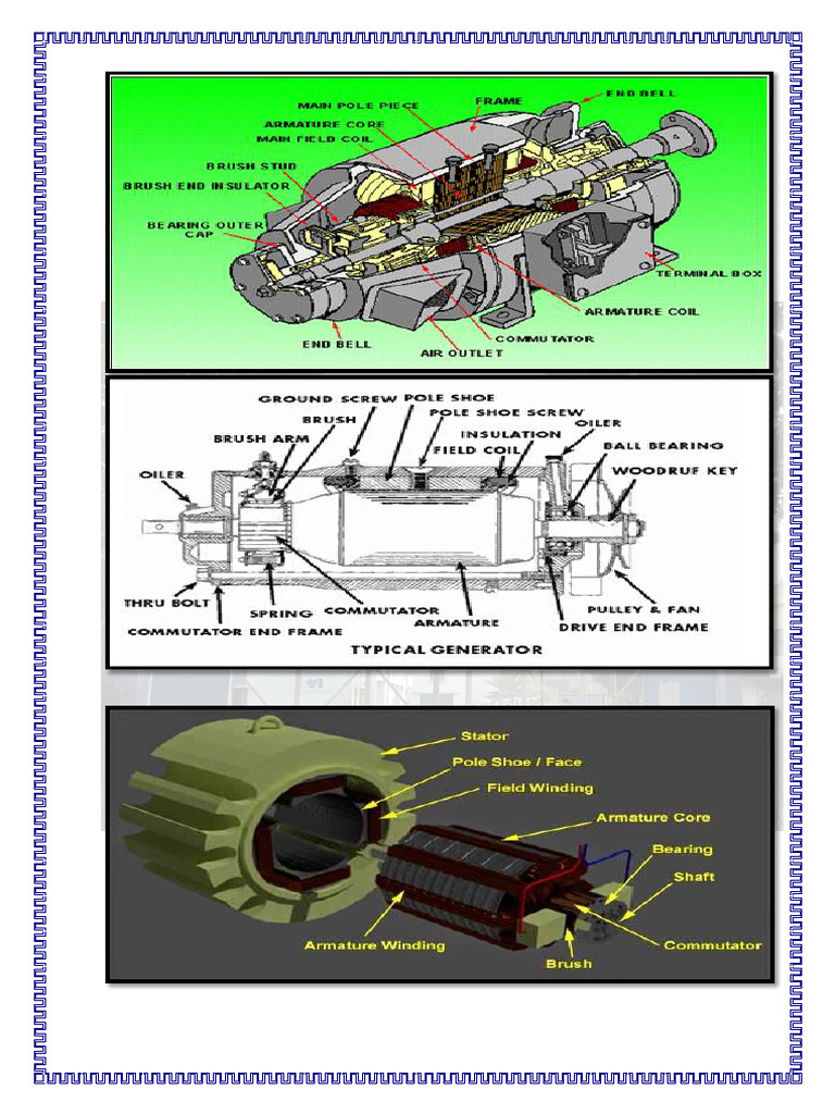 DC Welding Generator Overview and Maintenance | PDF | Electric ...