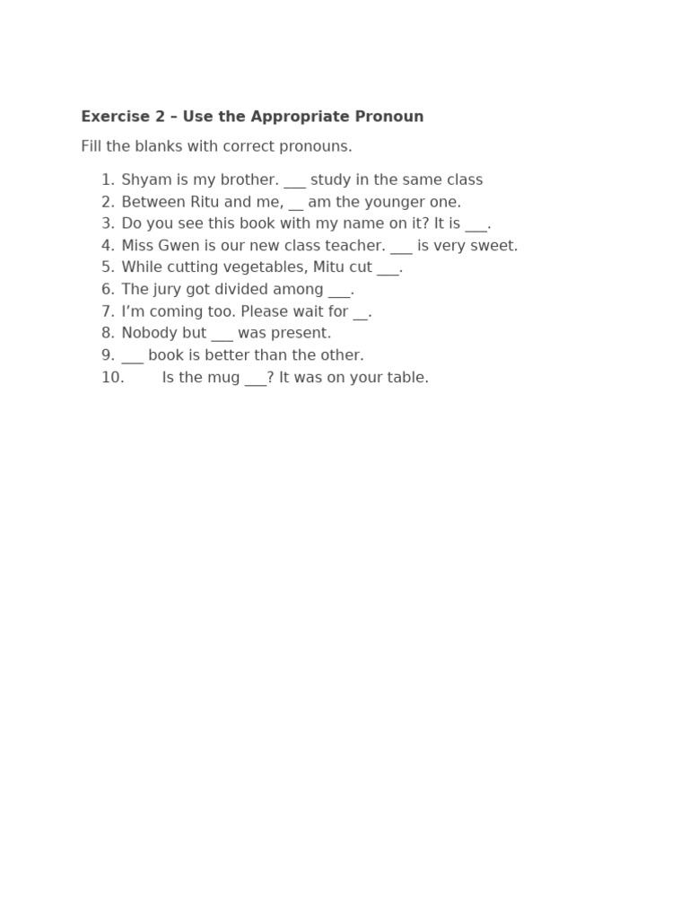 Exercise 22 | PDF