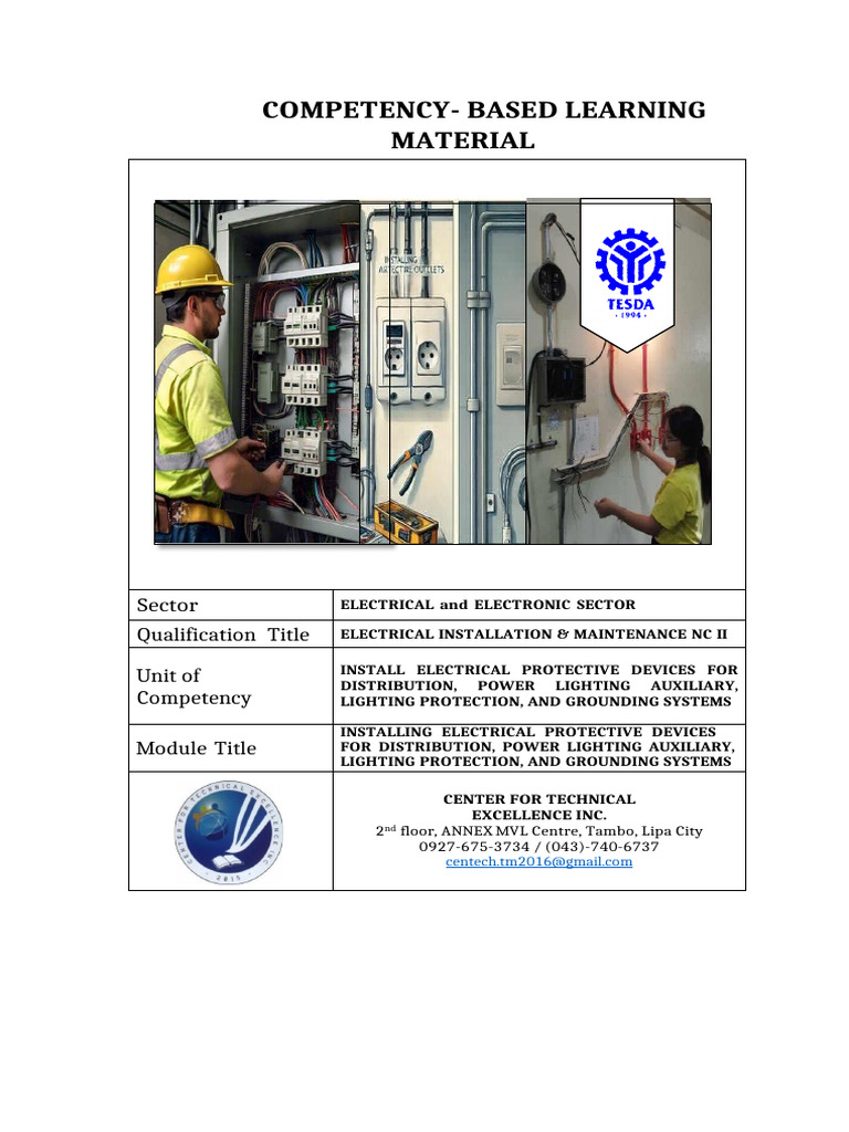 Electrical Protective Devices Installation Guide | PDF | Electrical ...