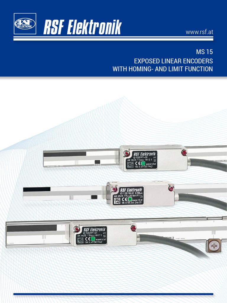 MS 15 Exposed Linear Encoder Overview | PDF | Electrical Impedance ...