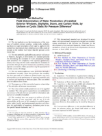 ASTM E1186 Air Leakage Detection Standards | PDF | Leak | Applied And ...