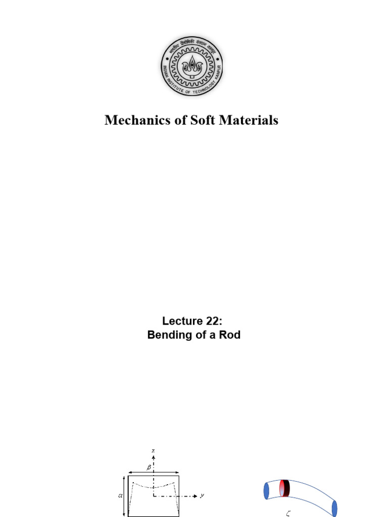 Lecture 22 | PDF | Bending | Rotation