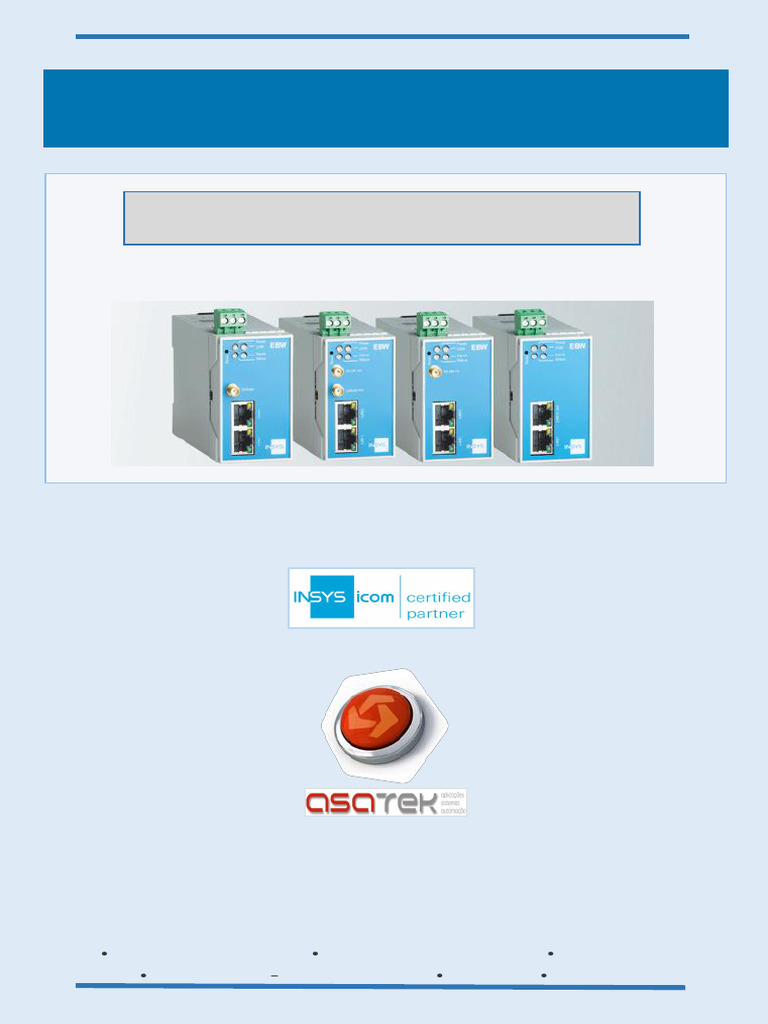 Routers INSYS: Manual de Configuração | PDF | Rede Privada Virtual (VPN ...