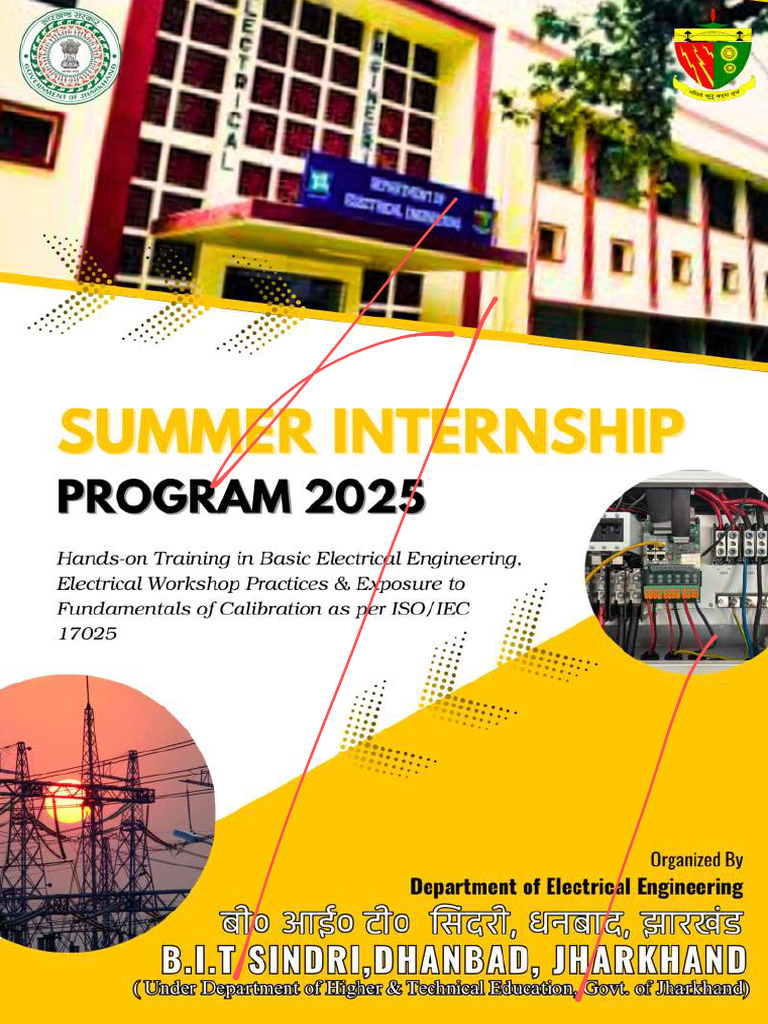 Summer Internship in Electrical Engineering | PDF | Electrical ...