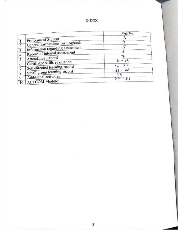 FMT Logbook | PDF