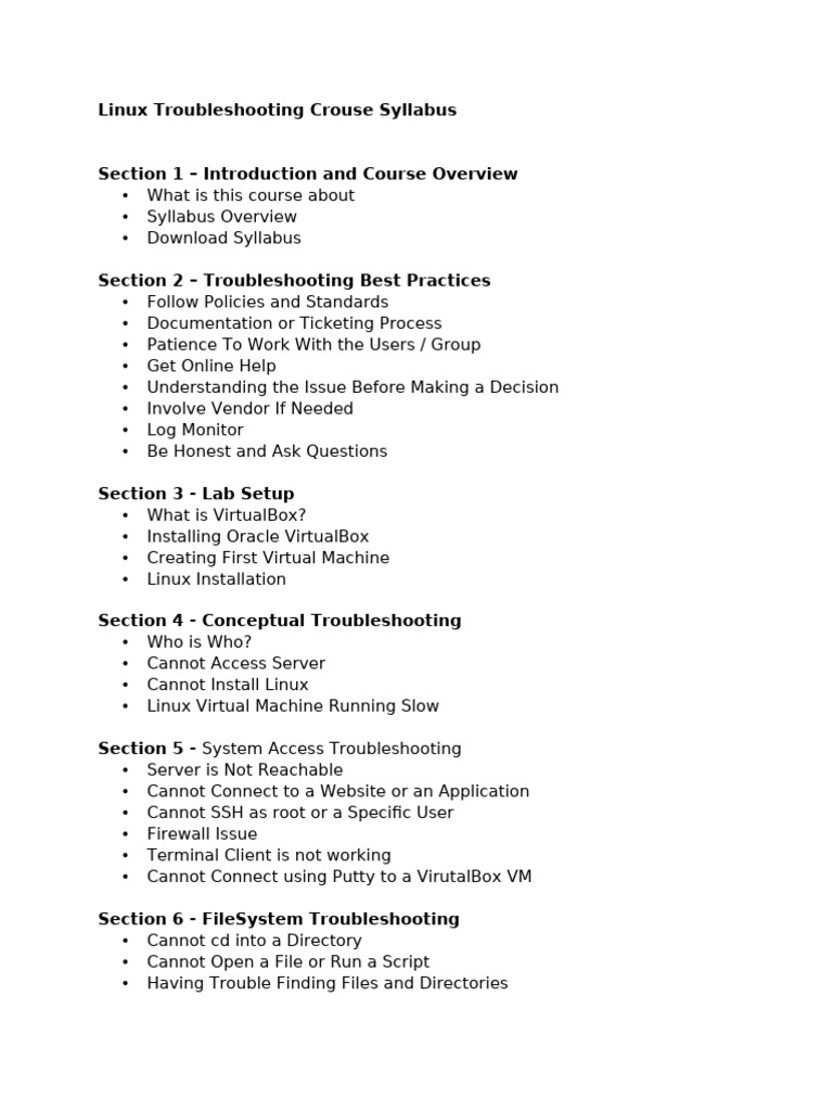 Red Hat Linux Troubleshooting Guide | PDF | Computer File | Data Management