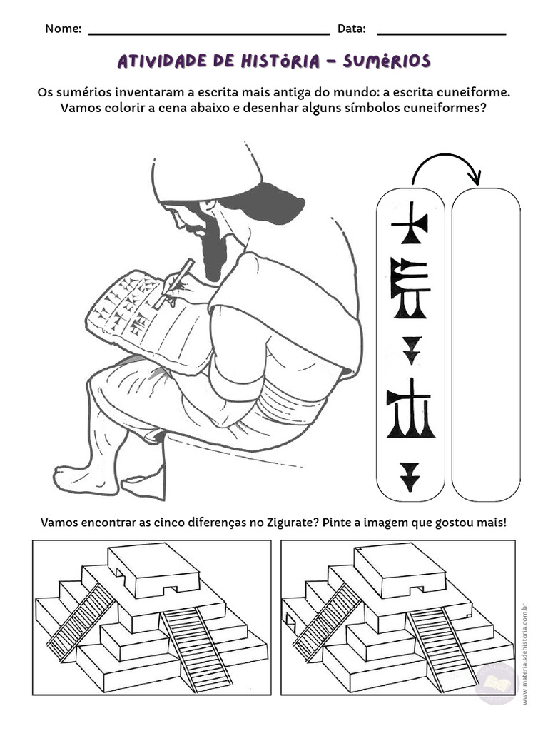 Atividade-Sumerios1 Cópia | PDF, image size:768x1024