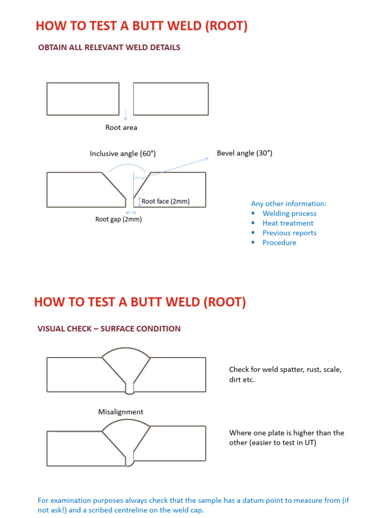 How To Scan A Butt Weld | PDF | Welding | Construction