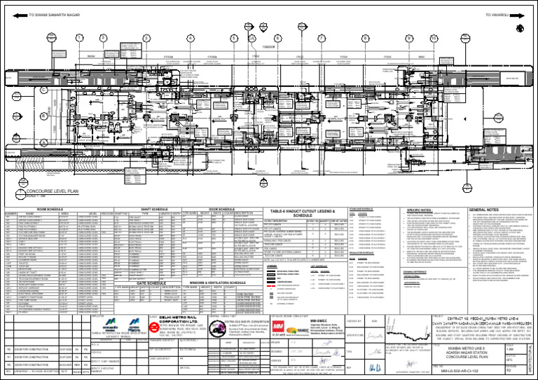 Concourse Level Design Specifications | PDF