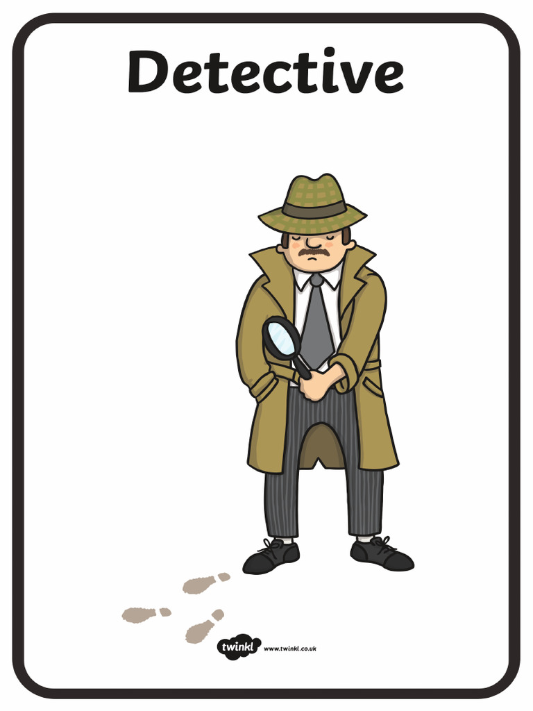 Detective Role Play Posters | PDF