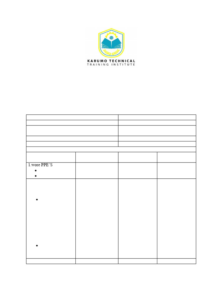 Final Observation Checklist for LEP Exam | PDF | Electrical Wiring | Switch
