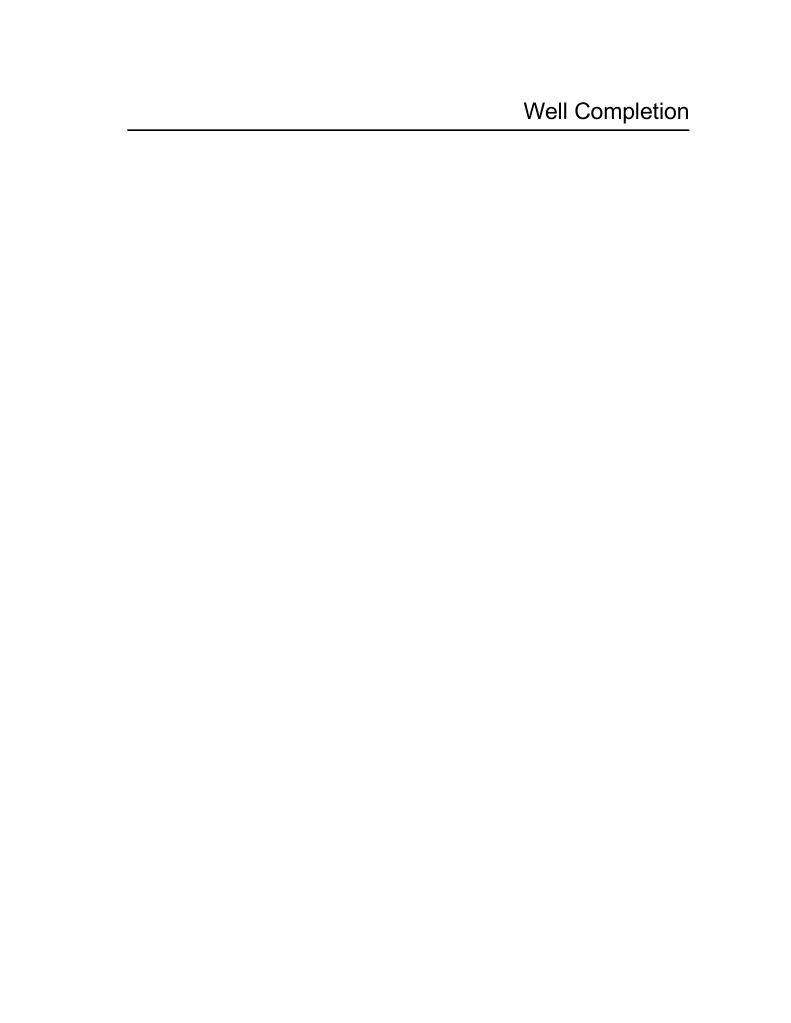 Natural Gas Well Completion Process | PDF | Natural Gas | Oil Well