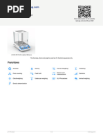 MA204 Analytical Balance Specifications | PDF