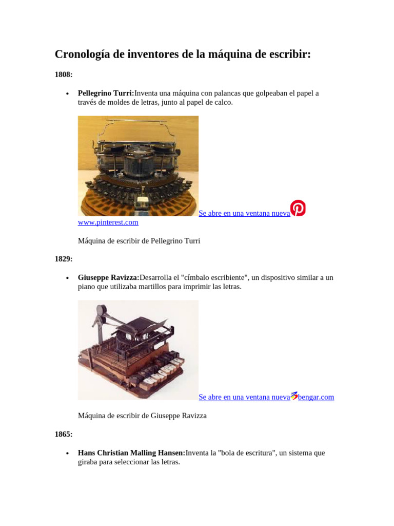 Máquina de Escribir | PDF | Máquina de escribir | Informática
