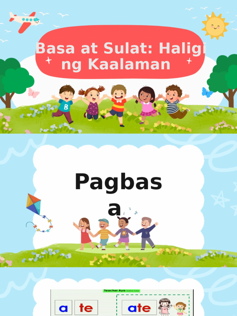 Basa-at-Sulat | PDF