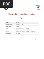IGCSE Computer Science: Secondary Storage | PDF | Computer Data Storage ...