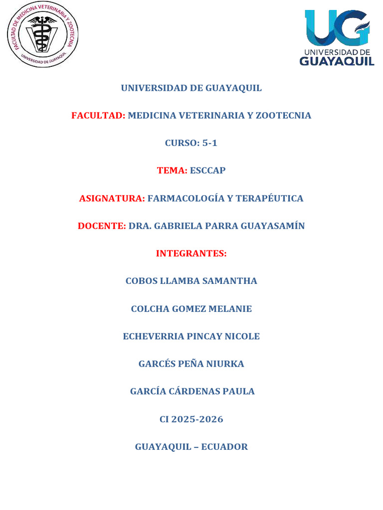 ESCCAP | PDF