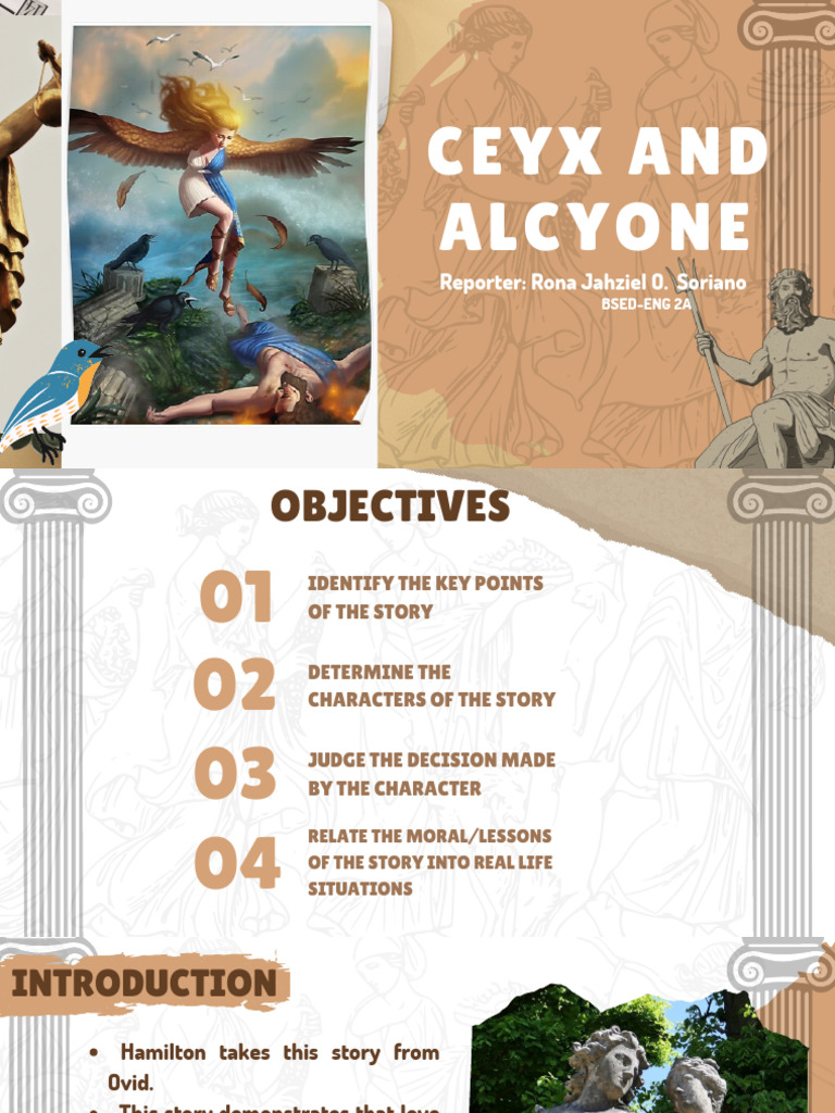 Ceyx and Alcyone: A Tragic Love Story | PDF | Greek Mythology | Greek ...