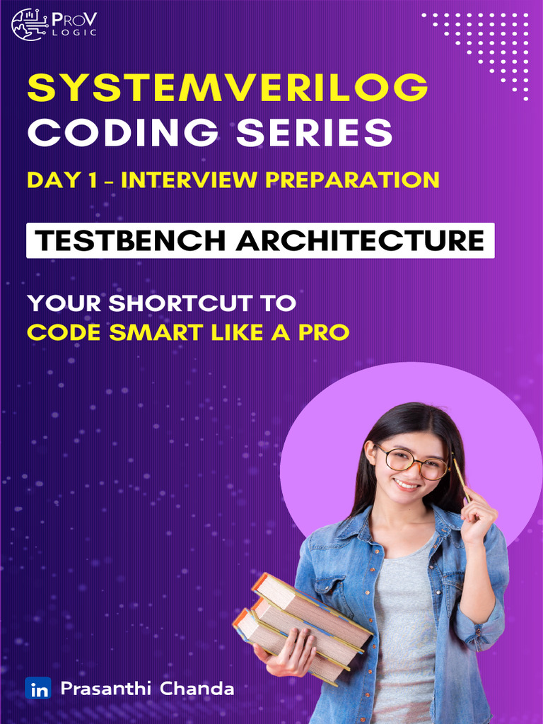 SystemVerilog Series - Day 1 - Testbench Architecture | PDF | Systems ...