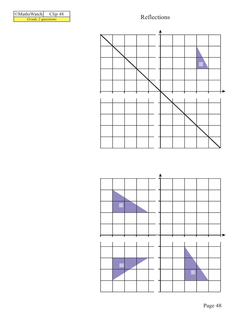 Triangle Reflections in Geometry | PDF | Geometry | Euclidean Geometry