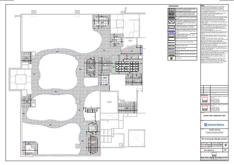 False Ceiling Layout for Construction | PDF | Ceiling | Architectural ...