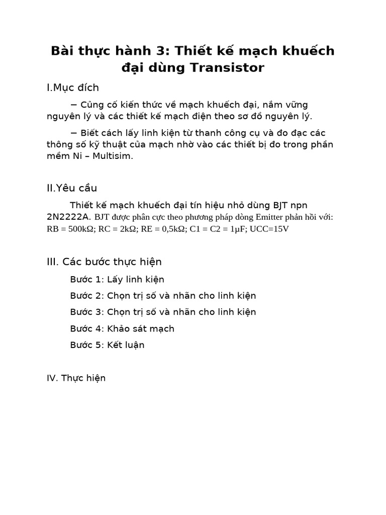 Bài TH 3 | PDF