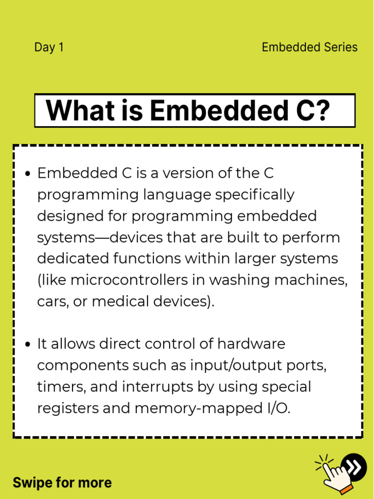 Introduction to Embedded C Programming | PDF