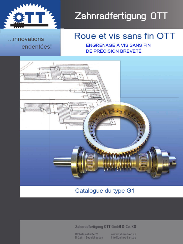 Roues dentées, engrenages en tout genre - Machine de taillage CNC