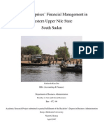 Financial Management for Micro-Enterprises in Western Upper Nile