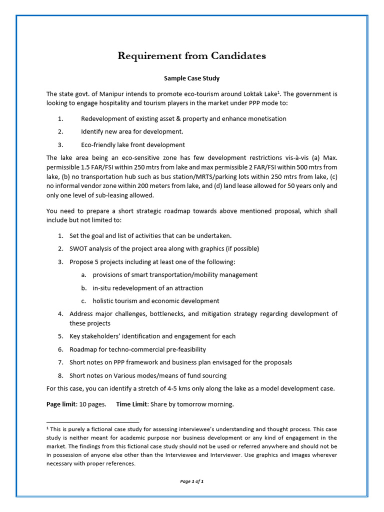 SBICAPS Requirement From Candidates | PDF