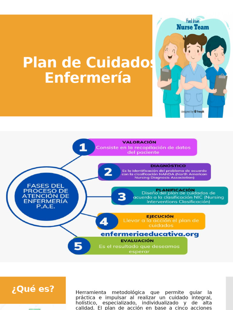 Plan de Cuidados en Enfermería: Guía Integral | PDF
