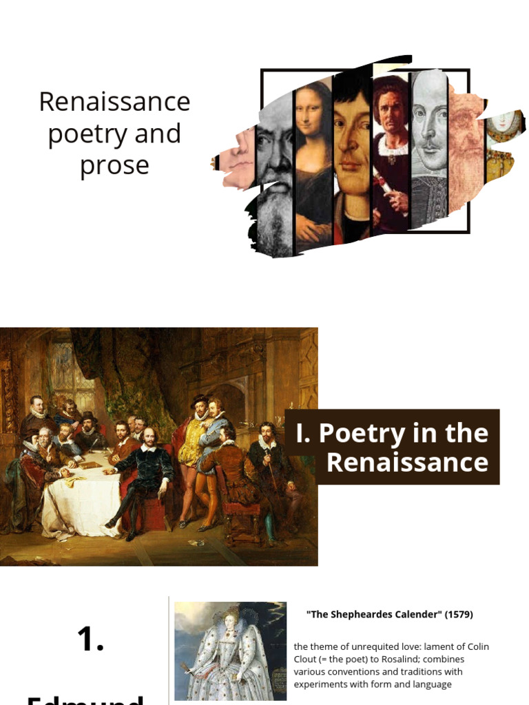 Renaissance Poetry and Prose Overview | PDF | Sonnets | Poetry