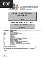 English FAL P1 NSC Oct-Nov 2024 Approved Marking Guideline | PDF