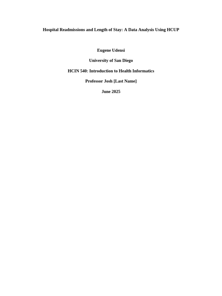 Hospital Readmissions and ALOS Trends | PDF | Microsoft Excel | Health Care